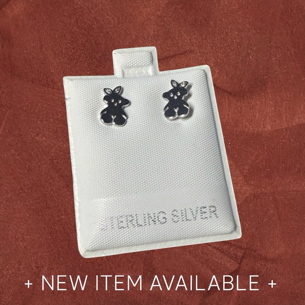Sterling Silver Holiday Earrings - Picture 3 of 6